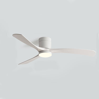 Moderne Noordse LED plafondventilator met licht