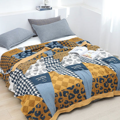 Scandinavische Boheemse Katoenen Plaid