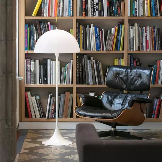 Moderne paddenstoel vloerlamp