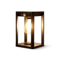 Zonne-LED-buitenkolomlamp met bewegingssensor
