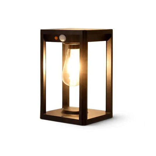 Zonne-LED-buitenkolomlamp met bewegingssensor