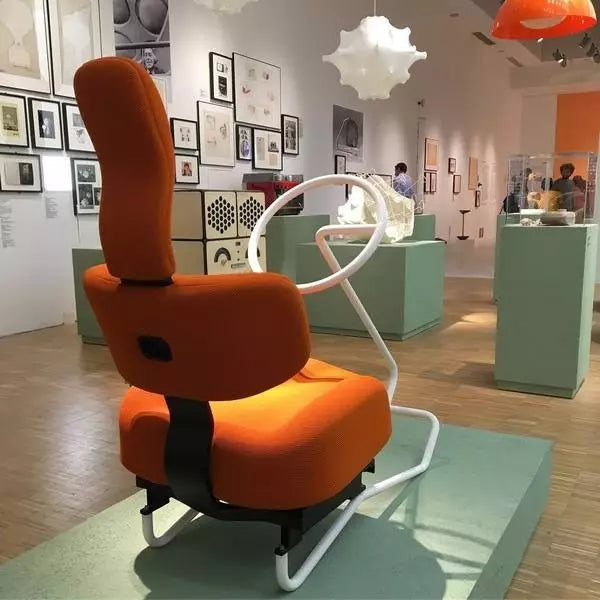 Beeldhouwwerk cocon hanglamp