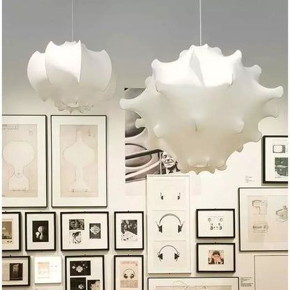 Beeldhouwwerk cocon hanglamp