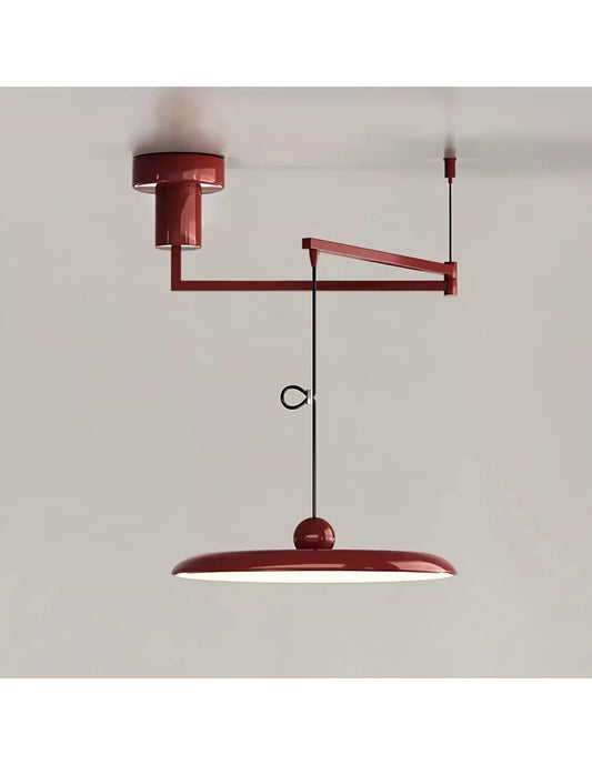 Moderne hanglamp met draaibare arm