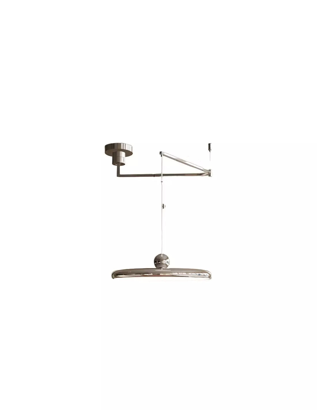 Moderne hanglamp met draaibare arm