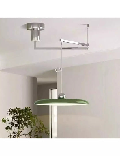 Moderne hanglamp met draaibare arm