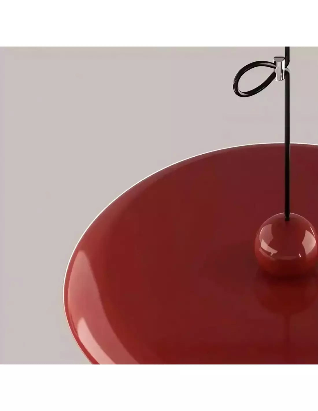 Moderne hanglamp met draaibare arm
