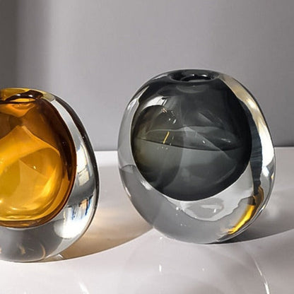 Elegante glazen vaas – tijdloze kunst en vakmanschap