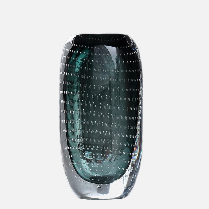 Elegante glazen vaas – tijdloze kunst en vakmanschap